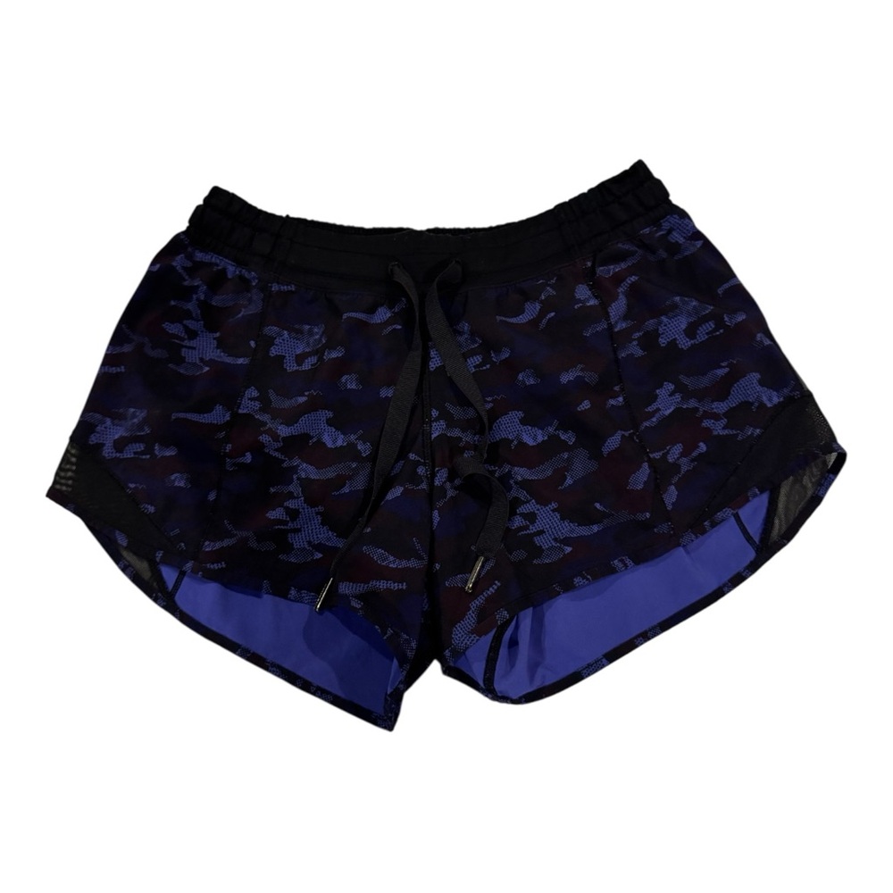 Lululemon‎ Athletica purple  Camo Athletic Shorts